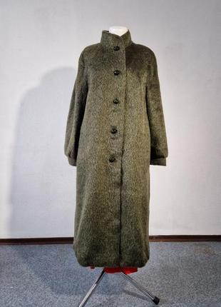 Пальто винтаж винтажное лама шерсть1 фото