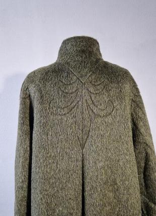 Пальто винтаж винтажное лама шерсть5 фото