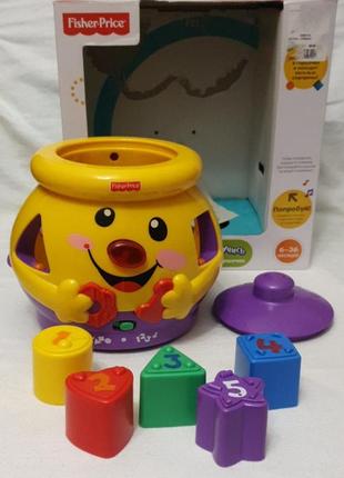 Музыкальный горшочек сортер горшок горшочек фишер прайс fisher price