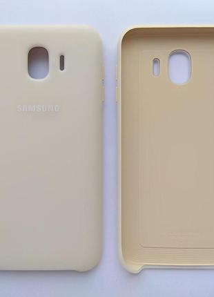 Чохол для samsung j4 2018 / j400f силіконовий оригінальний бежевий