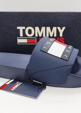 Стильні зручні шльопанці tommy hilfiger оригінал3 фото