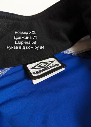 Винтажная, спортивная куртка umbro. олимпийка7 фото