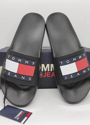 Стильні зручні шльопанці tommy hilfiger оригінал