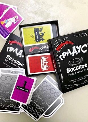 Застольная игра для компании «повышем градус» (ru) 18+