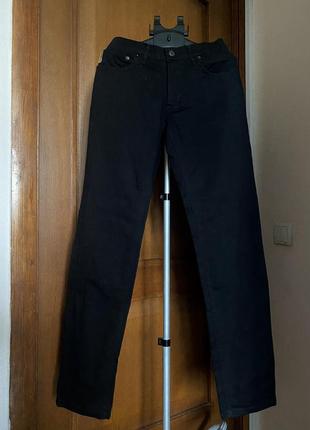 Черные джинсы унисекс крутой марки (цена от 2 тыс грн!)4 фото