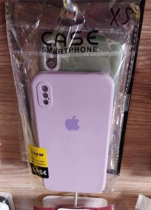 Чохол silicone case для apple iphone xs