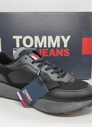 Кожаные кроссовки tommy hilfiger оригинал