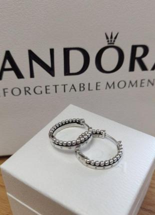Сережки кольца pandora💥💥💥