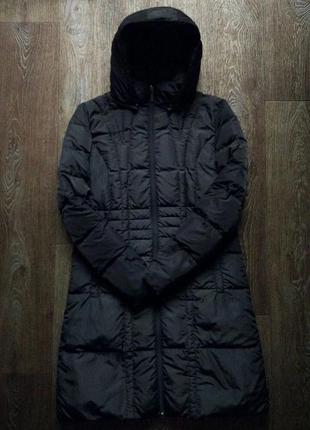 Женское пуховое пальто пуховик куртка moncler размер xs