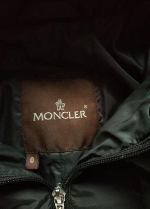 Женское пуховое пальто пуховик куртка moncler размер xs2 фото