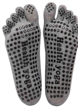 Носки для йоги с закрытыми пальцами 💣размер 36-41 цвета в ассортименте6 фото