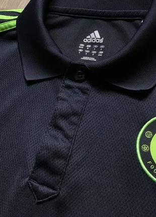 Колекційна футбольна поло футболка adidas chelsea fc polo shirt4 фото