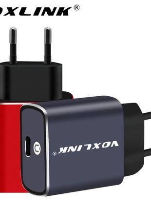 Зарядное устройство voxlink 19.5w usb type-c qc3.0 pd1 фото