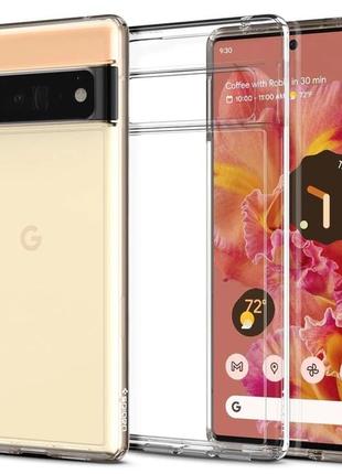 Чохол fiji ultra thin для google pixel 6 pro силікон бампер transparent