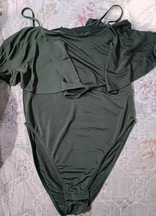 Классный стильный сексуальный боди, блуза, купальник комбидресс1 фото