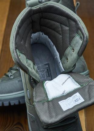 Тактичні зимові черевики з натуральної шкіри колір хакі, тактические военные ботинки зима утеплитель термо размеры 36-476 фото