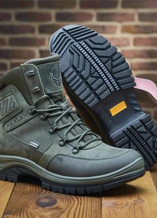 Тактичні зимові черевики з натуральної шкіри колір хакі, тактические военные ботинки зима утеплитель термо размеры 36-47