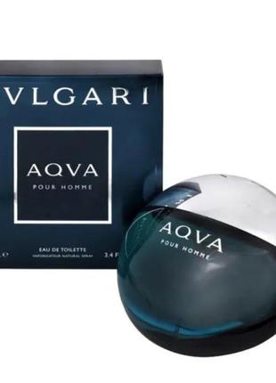 Bvlgari aqva pour homme 100 мл — туалетна вода — чоловічі — лиц.luxe1 фото