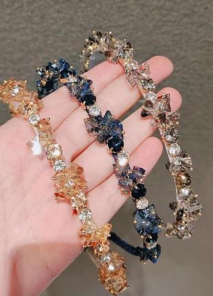 Шикарный оригинальный обруч ручная работа