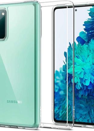 Чохол для samsung a03s силіконовий прозорий1 фото