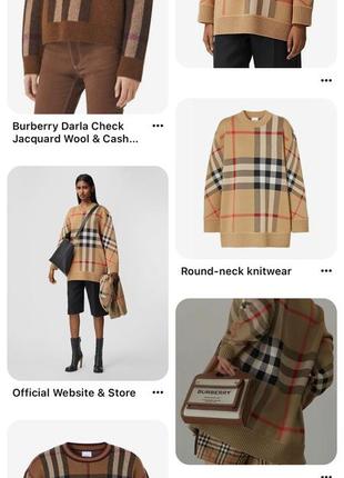 Свитер натуральный 100% кашемир оригинал burberry женский3 фото