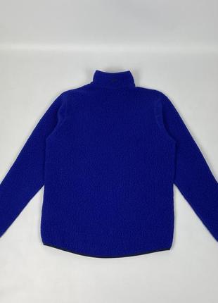 Флисовая тедди кофта berghaus teddy fleece jacket polartec темно синяя оригинал трекинговая туристическая размер м m5 фото