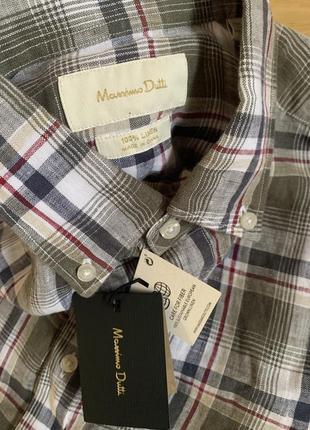 Нова лляна сорочка massimo dutti4 фото