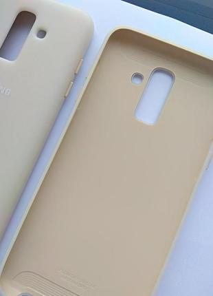 Чохол для samsung j8 2018 / j810 силіконовий (оригінал)3 фото