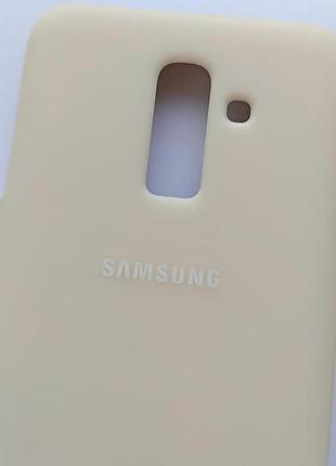 Чохол для samsung j8 2018 / j810 силіконовий (оригінал)6 фото