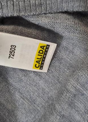 Термобелье верх шерсть кашемир р.s calida шерсть
