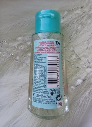 💓vichy purete thermale mineral micellar water мицеллярная вода для чувствительной кожи лица и глаз3 фото