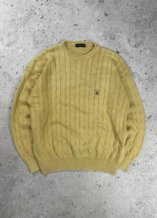 Gant vintage sweater винтажная кофта светер оригинал1 фото