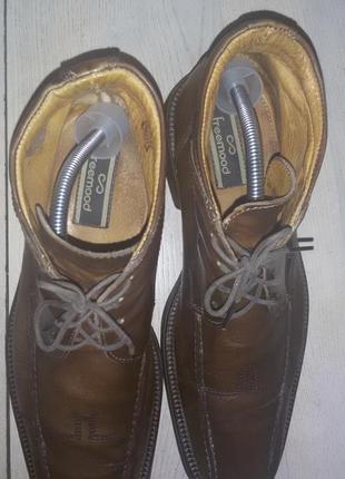 Кожаные ботинки итальянского бренда freemood размер 43 (29 см)4 фото