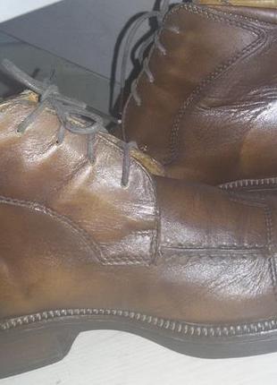 Кожаные ботинки итальянского бренда freemood размер 43 (29 см)2 фото
