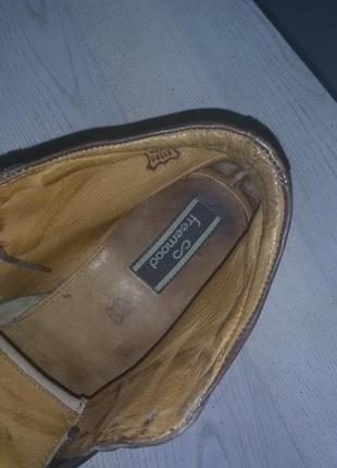 Кожаные ботинки итальянского бренда freemood размер 43 (29 см)8 фото