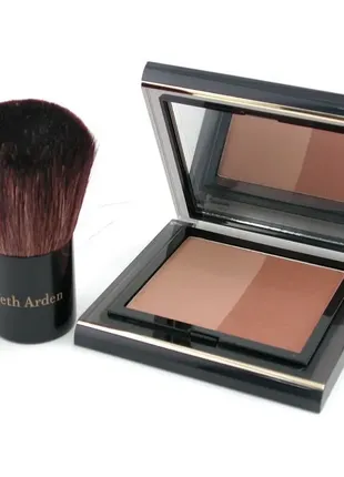 Бронзирующая пудра elizabeth arden color intrigue bronzing powder duo