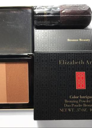Бронзуюча пудра elizabeth arden color intrigue bronzing powder duo2 фото