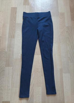Лосины, качественные лосины, леггинсы, синие лосины р хс -с