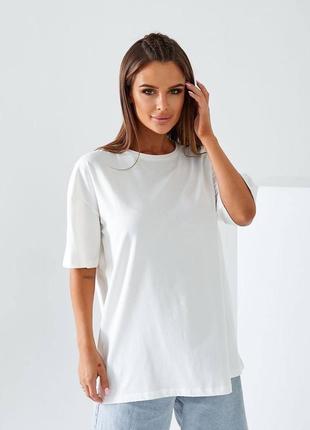 Жіноча базова oversize футболка 👻6 фото