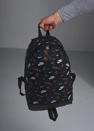 Рюкзак nike black white orange7 фото