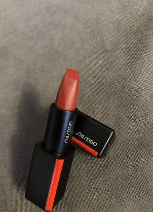 Shiseido modernmatte powder lipstick матовая пудровая помада2 фото