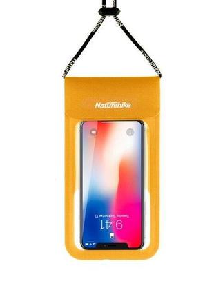 Гермочохол для смартфона naturehike 2020 ipx8 7 inch nh20sm003 orange