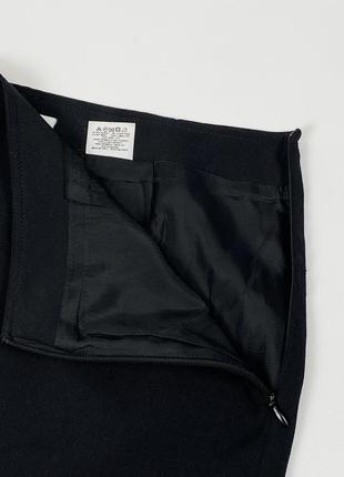 Мини юбка moschino jeans donna w g 241 00 s 0469 черная шерстяная новая с бирками размер 42 usa 8 gb 84 фото