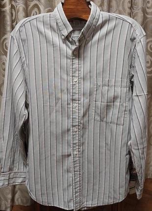 Якісна стильна брендова натуральна сорочка made in usa 🇺🇸  100% cotton