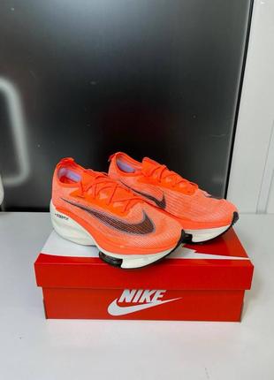 Кросівки nike air zoomx alphafly orange уцінка