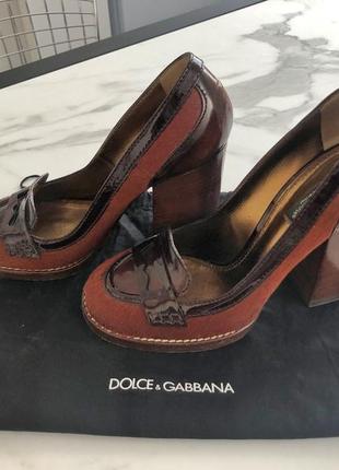 Туфлі dolce&gabbana оригінал3 фото