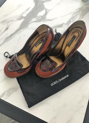 Туфлі dolce&gabbana оригінал4 фото