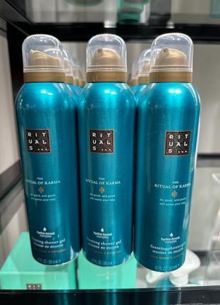 Нова гель-пінка rituals of karma 200 ml
