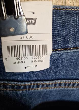 Стильні джинси levis,  оригінал, нові8 фото