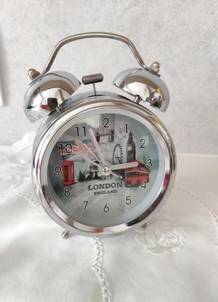 Часы настольные английские, будильник, англия4 фото